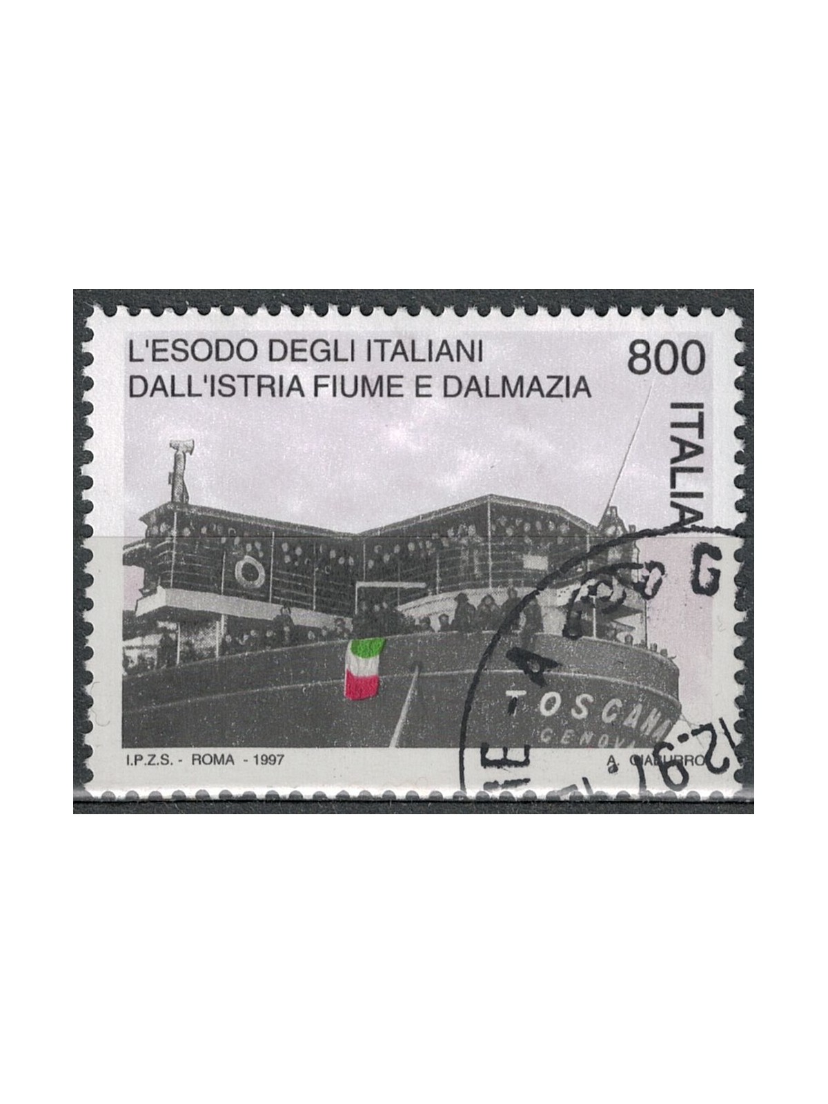 ITALY 1997 Italian exodus