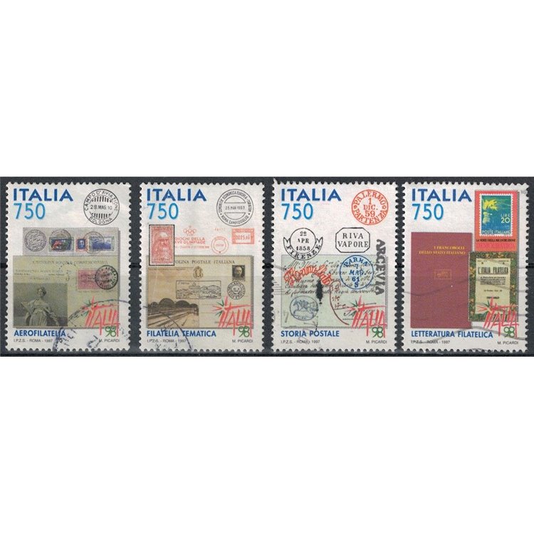 ITALIA 1997 Esposizione di filatelia 4v us