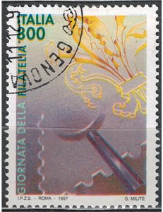 ITALY 1997 Philately Day us