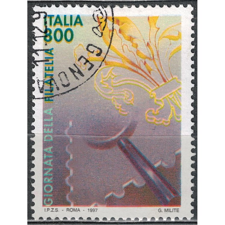 ITALY 1997 Philately Day us
