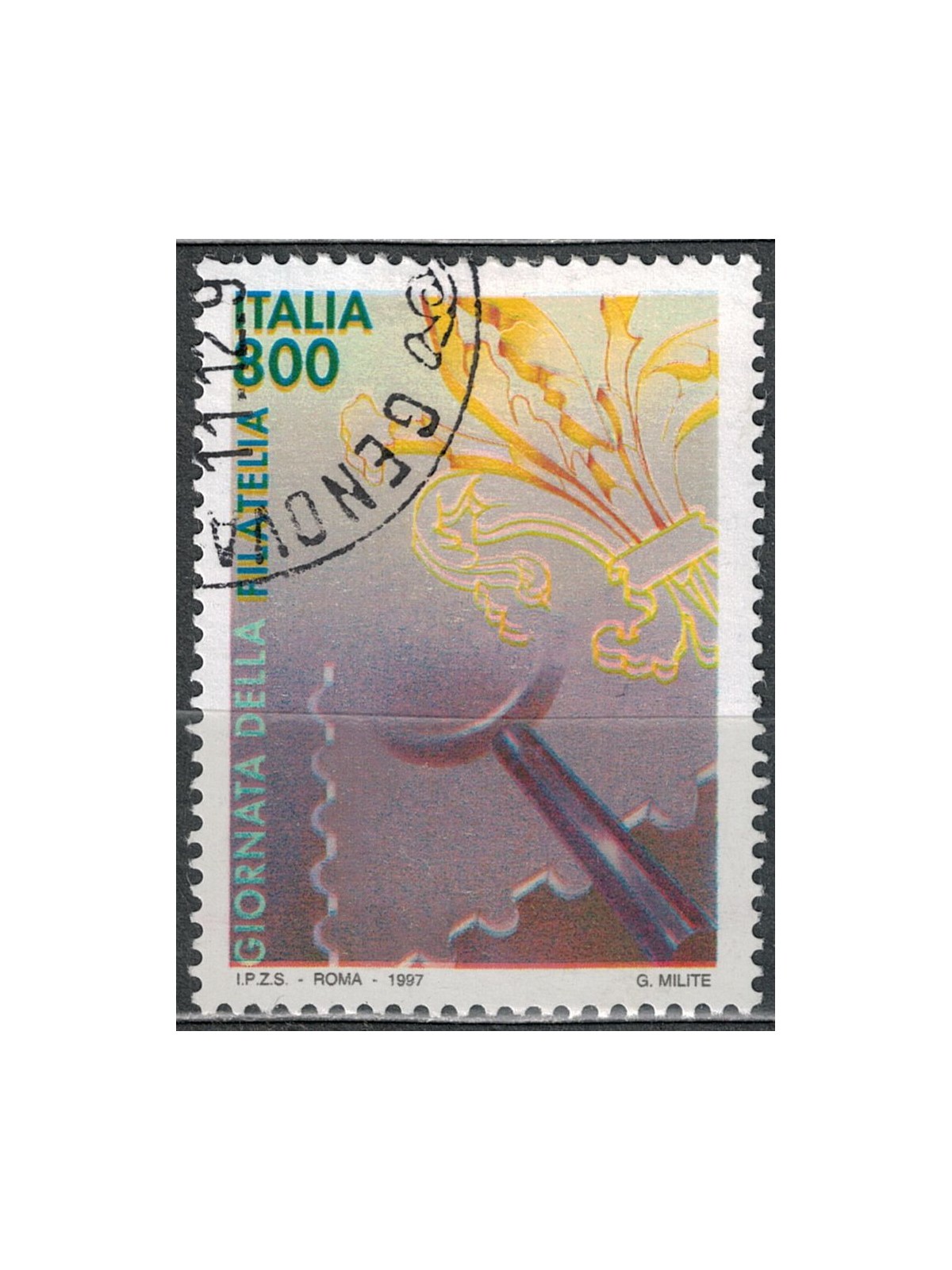 ITALY 1997 Philately Day us