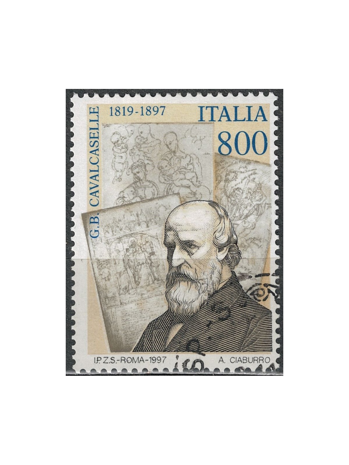 ITALIA 1997 Giovan Battista Cavalcaselle us