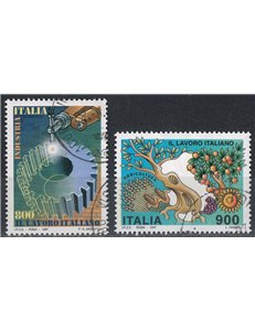 ITALIA 1997 Lavoro italiano 2v us