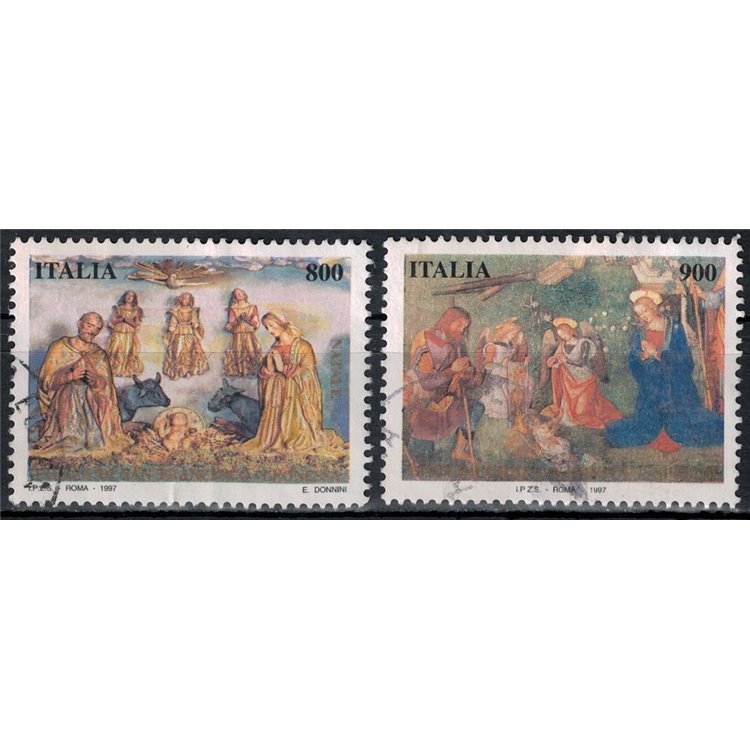 ITALIA 1997 Natale 2v us