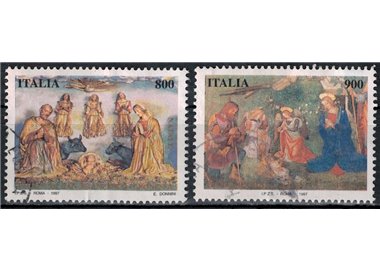 ITALY 1997 Christmas 2v us