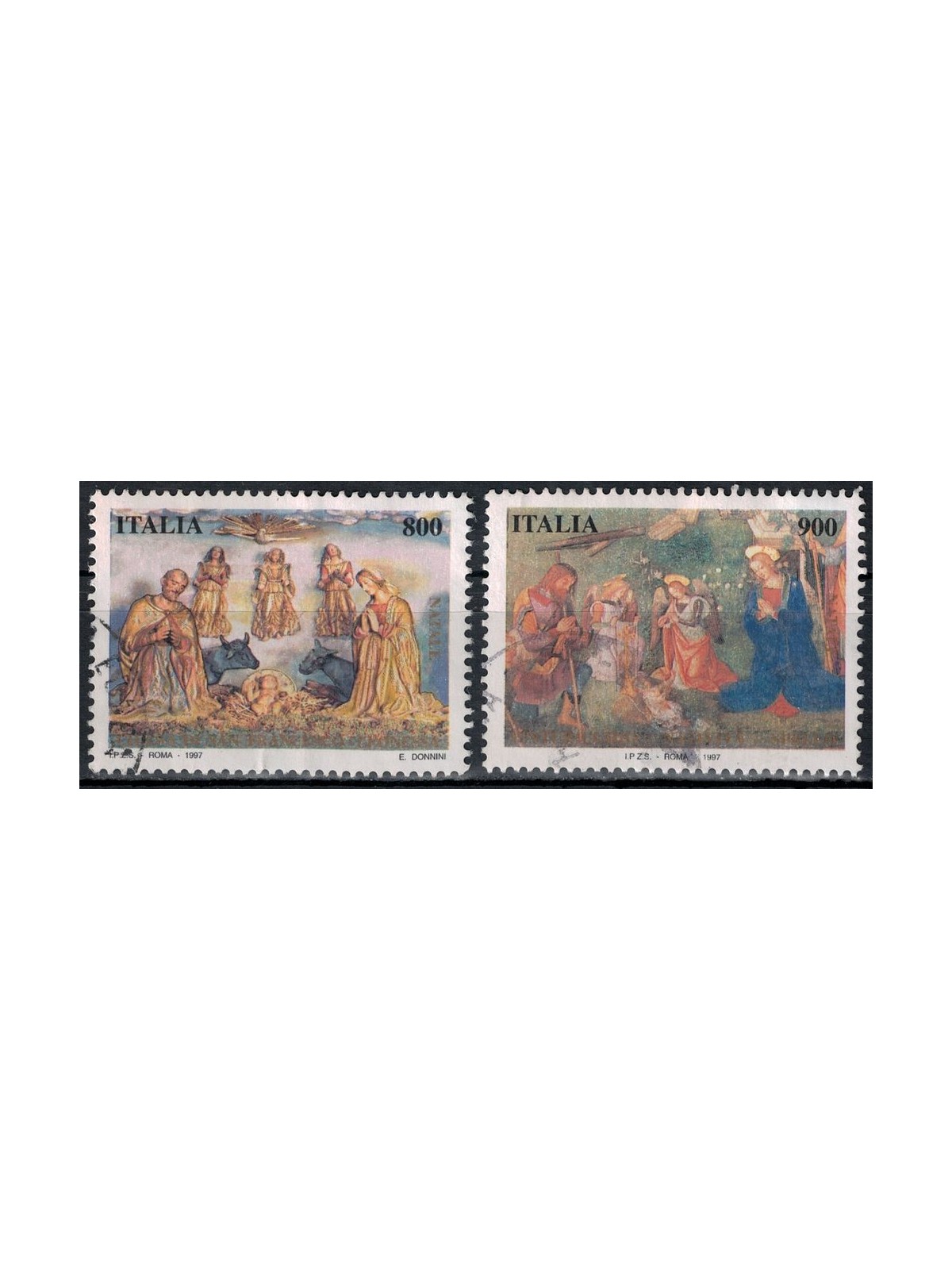 ITALIA 1997 Natale 2v us