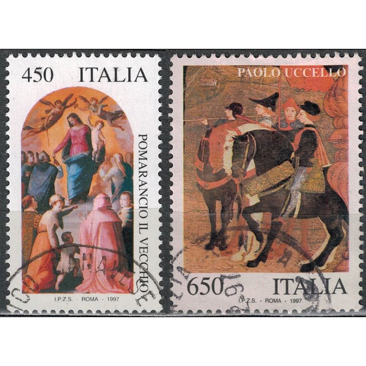 ITALY 1997 Artistic Heritage 2v us