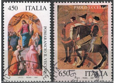 ITALIA 1997 Patrimonio artistico 2v us