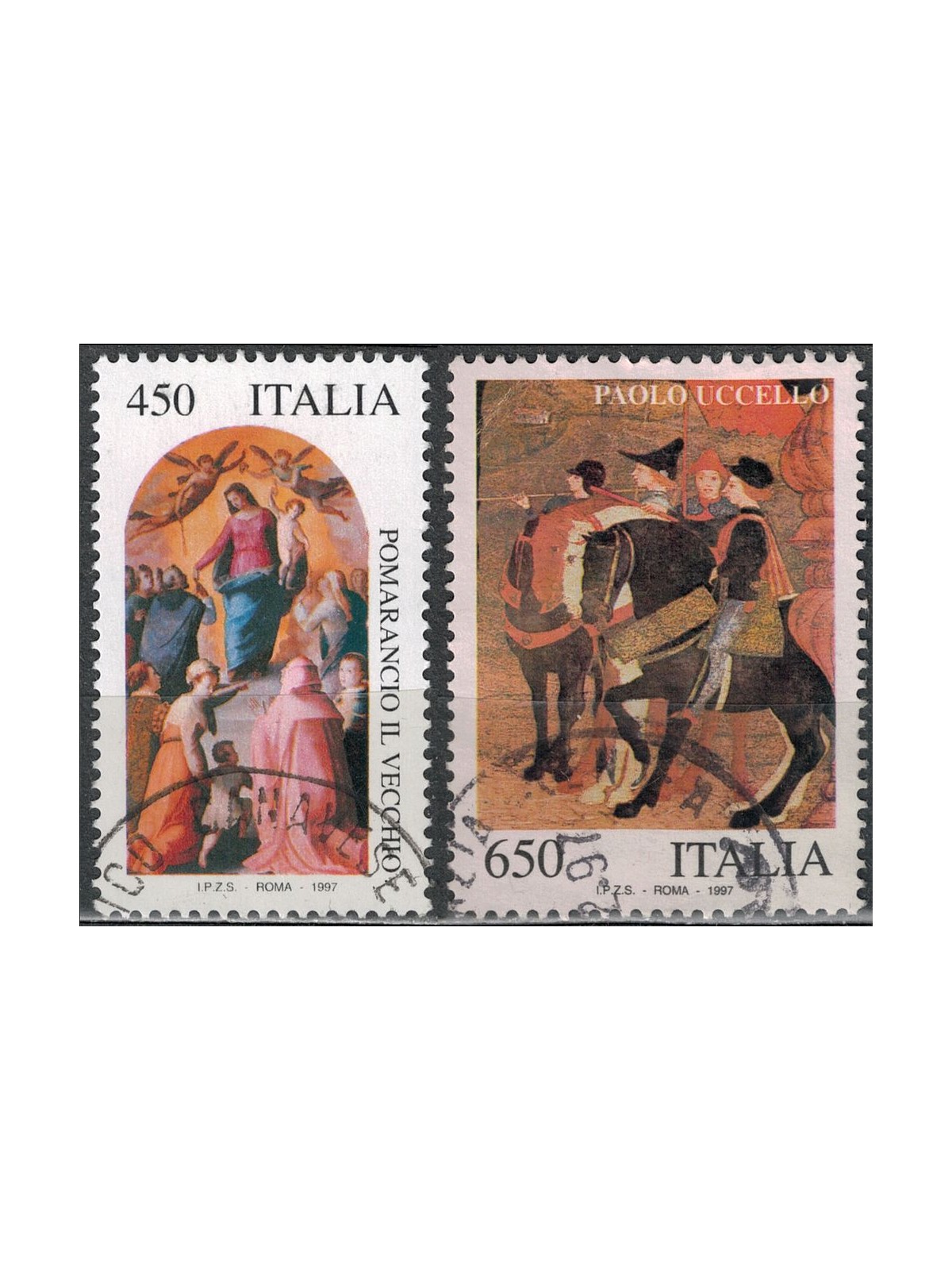 ITALY 1997 Artistic Heritage 2v us