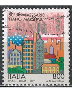 ITALY 1997 Marshall Plan us