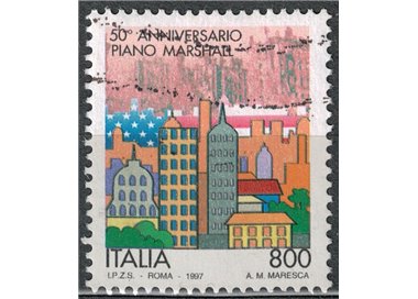 ITALY 1997 Marshall Plan us