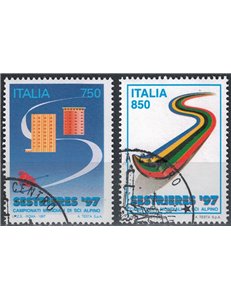 ITALY 1997 Alpine Skiing 2v us