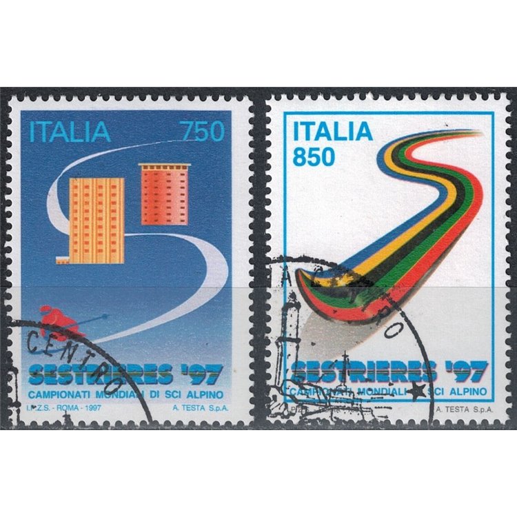 ITALY 1997 Alpine Skiing 2v us