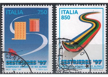 ITALY 1997 Alpine Skiing 2v us