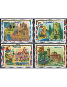 ITALY 1997 Tourism 4v us