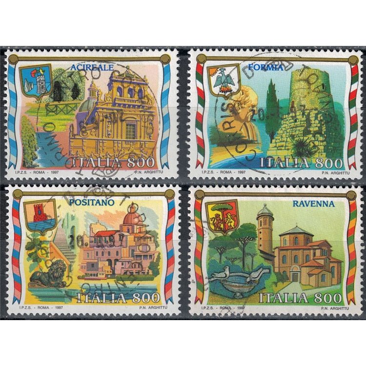 ITALY 1997 Tourism 4v us