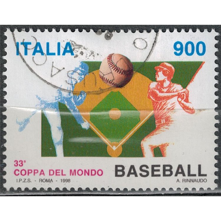 ITALIA 1998 Coppa del Mondo di Baseball us