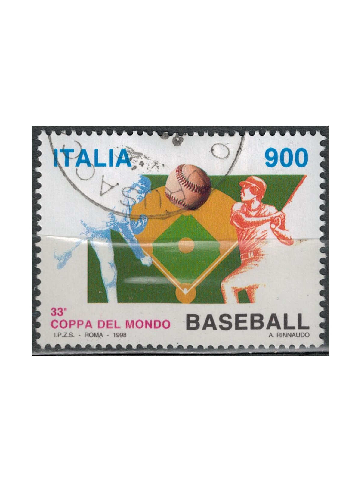 ITALIA 1998 Coppa del Mondo di Baseball us