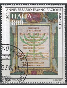 ITALIA 1998 Emancipazione degli Ebrei us