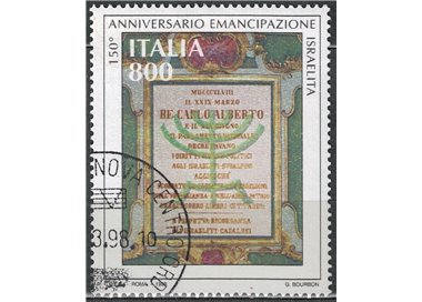 ITALIA 1998 Emancipazione degli Ebrei us
