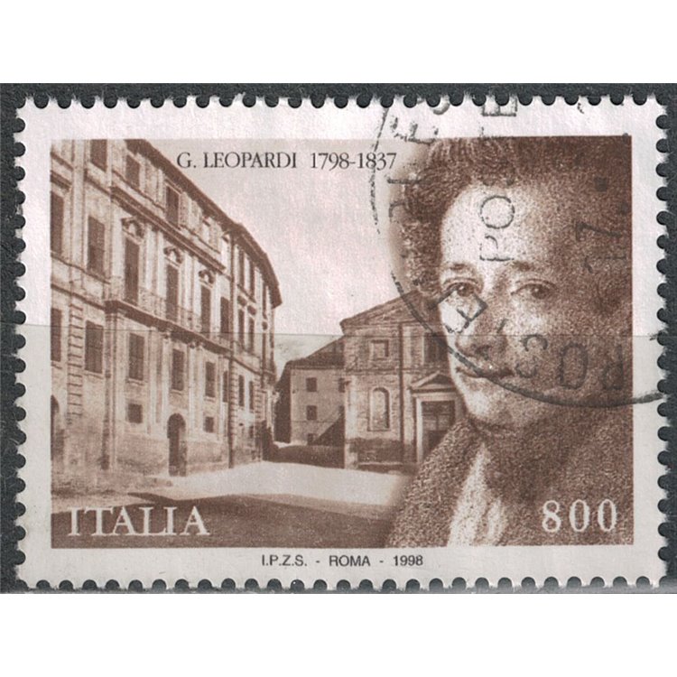 ITALY 1998 Giacomo Leopardi us