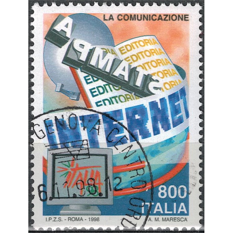ITALIA 1998 Giornata della Comunicazione us