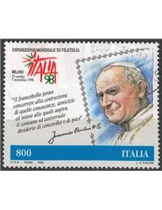 ITALY 1998 US Stamp Day