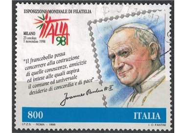 ITALY 1998 US Stamp Day