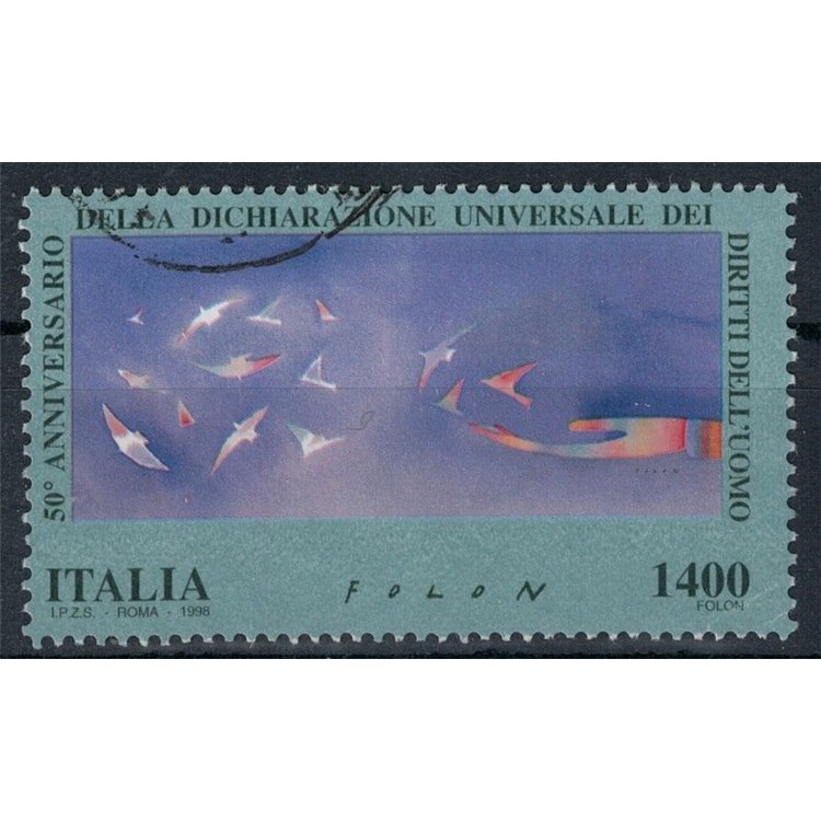 ITALY 1998 Human Rights Day us