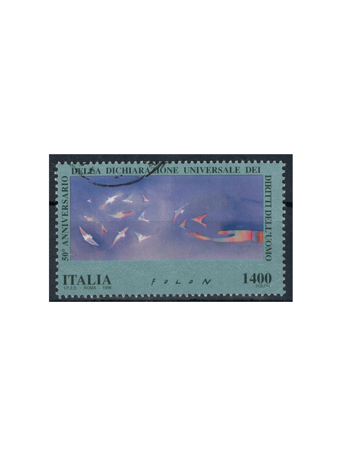 ITALY 1998 Human Rights Day us