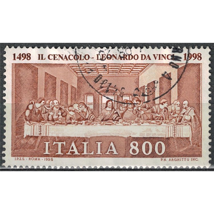 ITALY 1998 The Last Supper by Leonardo Da Vinci us