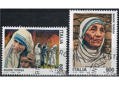 ITALIA 1998 Madre Teresa 2v us