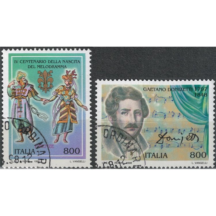 ITALY 1998 Melodrama and Donizetti 2v us