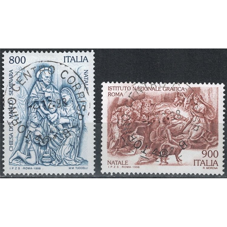 ITALIA 1998 Natale 2v us