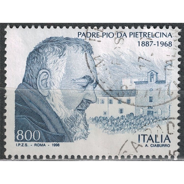 ITALY 1998 Padre Pio us