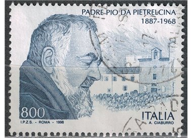 ITALY 1998 Padre Pio us