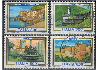 ITALY 1998 Tourism 4v us