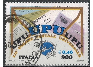 ITALIA 1999 Anniversario UPU us