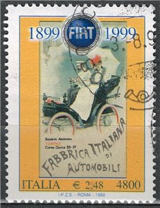 ITALIA 1999 Centenario Fiat us