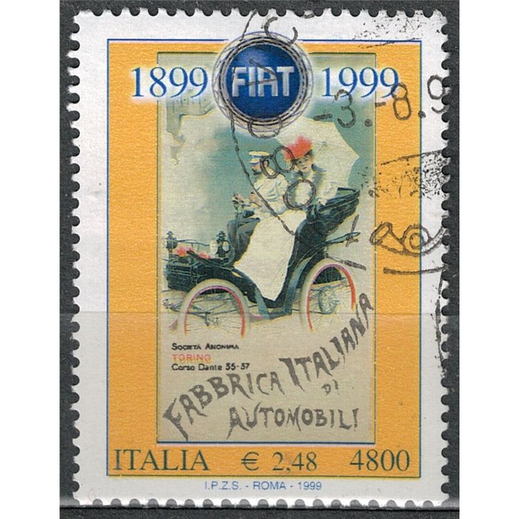 ITALIA 1999 Centenario Fiat us