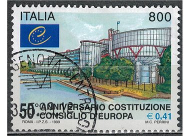 ITALIA 1999 Consiglio d'Europa us