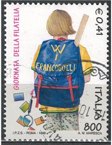 ITALY 1999 Philately Day us