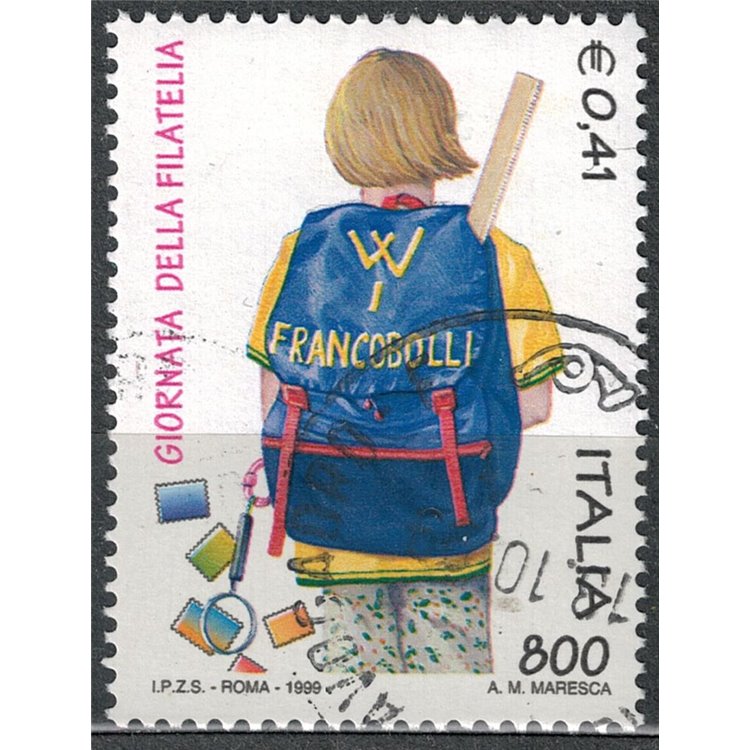 ITALY 1999 Philately Day us