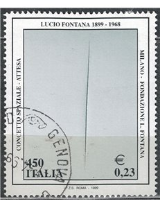 ITALY 1999 Lucio Fontana us