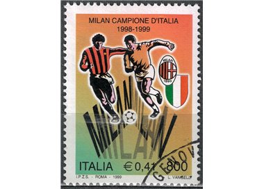 ITALY 1999 Milan champion of Italy us