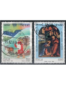 ITALIA 1999 Natale 2v us