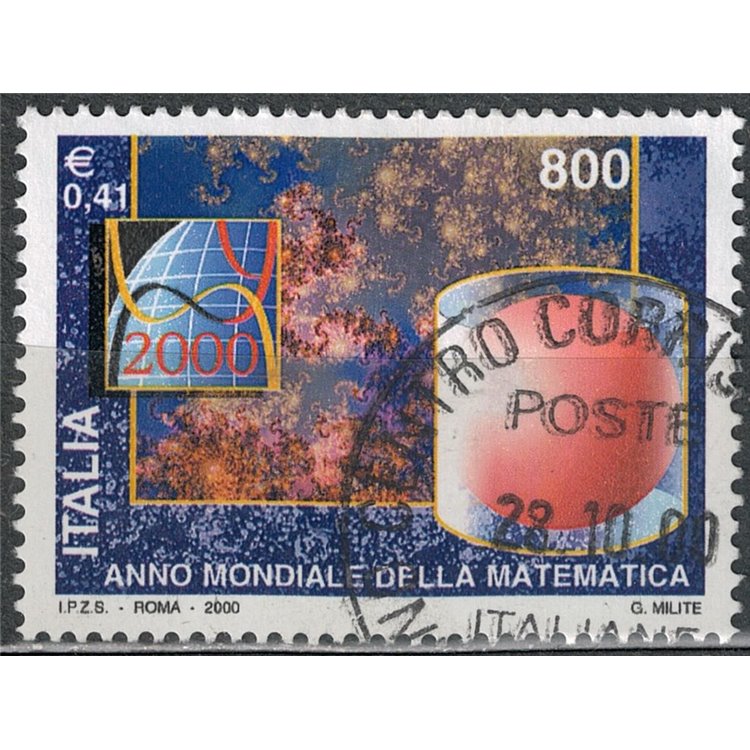 ITALY 2000 Year of Mathematics us