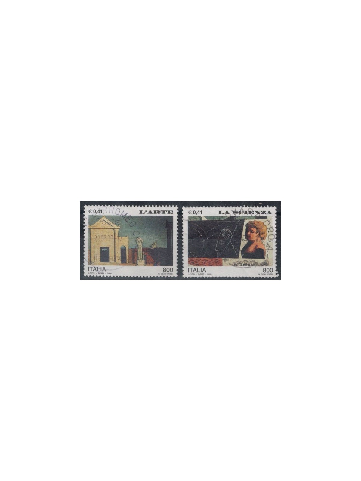 ITALY 2000 Art and Science 2v us