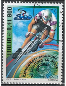 ITALIA 2000 Campionato ciclismo su pista us