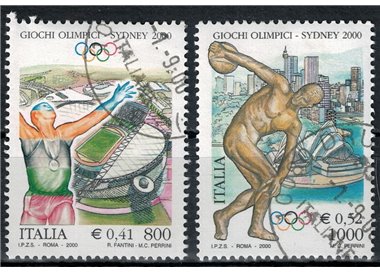 ITALY 2000 Olympic Games Sydney 2v us